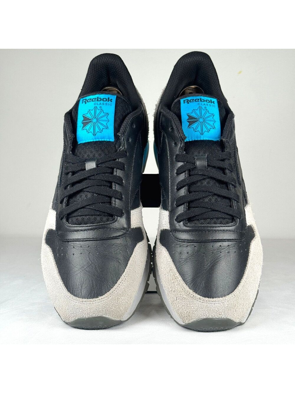 Reebok Classic Leather Black/Cloud Grey Sneakers - 11